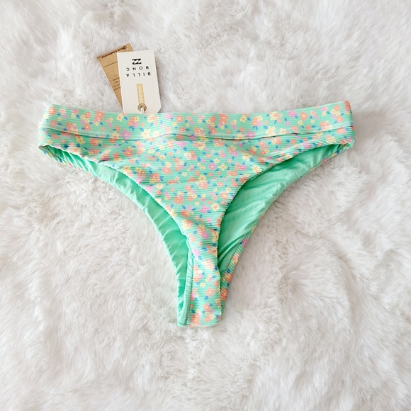 🍸BILLABONG I SEA YOU TANLINES HIGH WAIST BIKINI BOTTOMS SIZE XL/14 - Picture 7 of 7